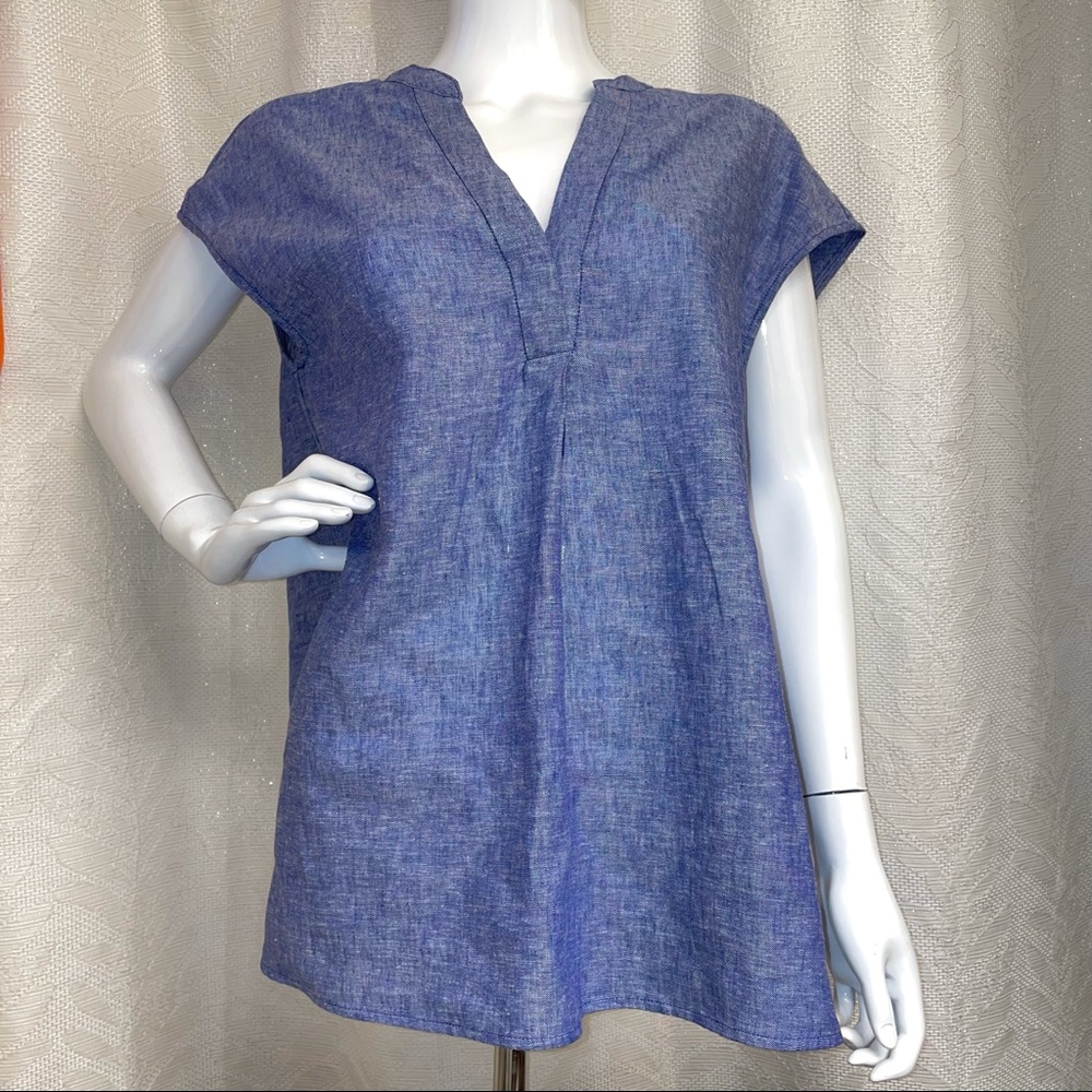 Jones New York Regatta Blue Women Top Jean